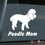 Poodle Mom Sticker