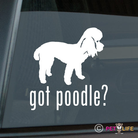 Got Poodle Sticker