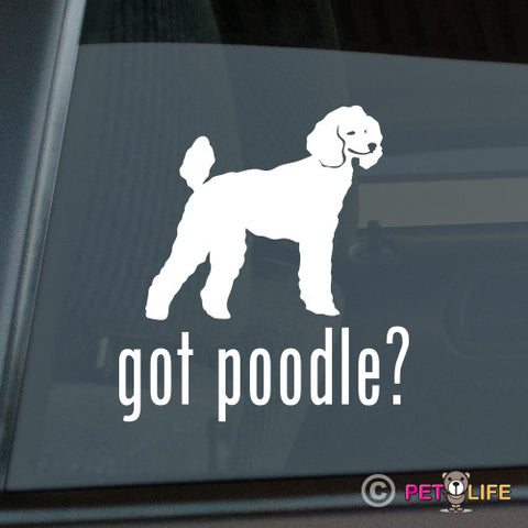 Got Poodle Sticker