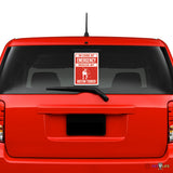 In Case of Emergency Rescue My Boston Terrier Sticker