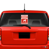 In Case of Emergency Rescue My Italian Greyhound Sticker