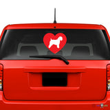 Love Wheaten Terrier Sticker