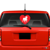 Love Dogue de Bordeaux Sticker