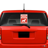 In Case of Emergency Rescue My Scottish Terrier Sticker