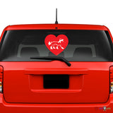 Love Chinese Crested Sticker