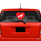 Love Rat Terrier Sticker