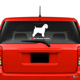 I Love My Wheaten Terrier Sticker