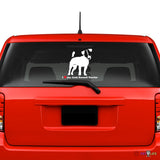 I Love My Jack Russell Terrier Sticker