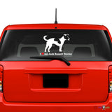 I Love My Jack Russel Terrierprofile  Sticker