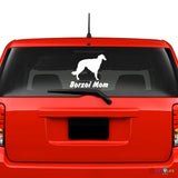 Borzoi Mom Sticker