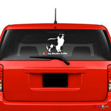 I Love My Border Collie Sticker