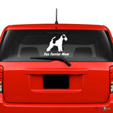 Fox Terrier Mom Sticker