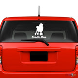 Poodle Mom Sticker